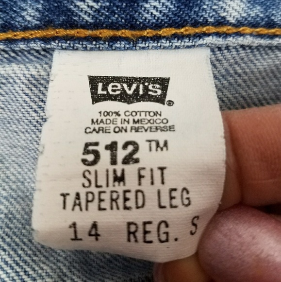 Levi's Denim - VINTAGE 90s LEVI'S 512 MOM JEANS w/ TAPERED leg